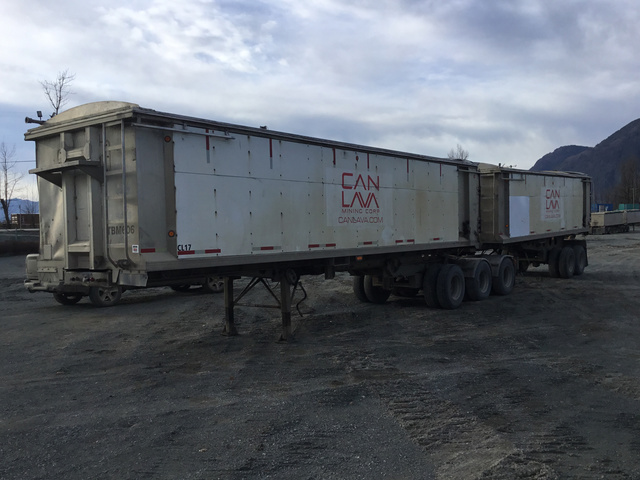 2000 K-Line B-Train End Dump Trailer 2000 K-Line B-Train End Dump Trailer