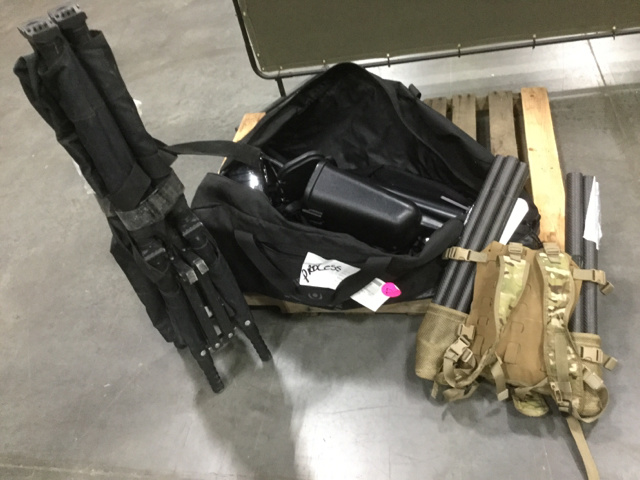 (1) Rescue Solutions VERTMAX KIT115 Rescue Equipment Set & (2) Litters