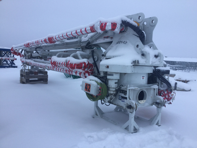 2018 Schwing SPB35 Concrete Placement Boom w/ (2) Tower Assemblies 2018 Schwing SPB35 Concrete Placement Boom w/ (2) Tower Assemblies