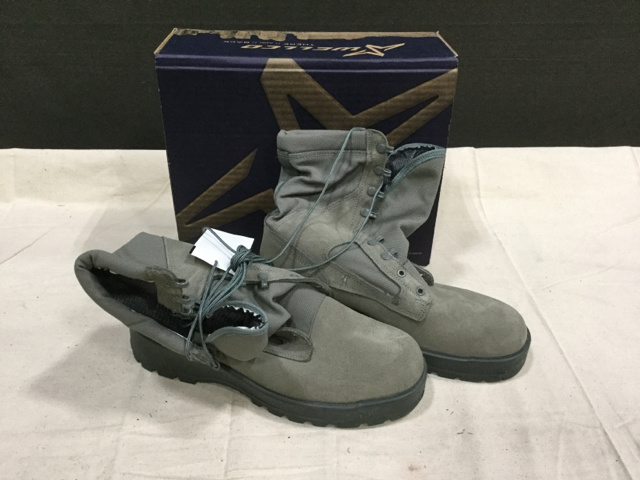 (18) Pairs of Wellco Temperate Weather Man's Combat Boots (18) Pairs of Wellco Temperate Weather Man's Combat Boots