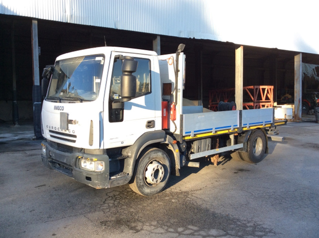 2008 Iveco Eurocargo 160E30 4x2 Flatbed Truck 2008 Iveco Eurocargo 160E30 4x2 Flatbed Truck