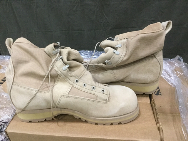 (18) Pairs of Bates Combat Boots
