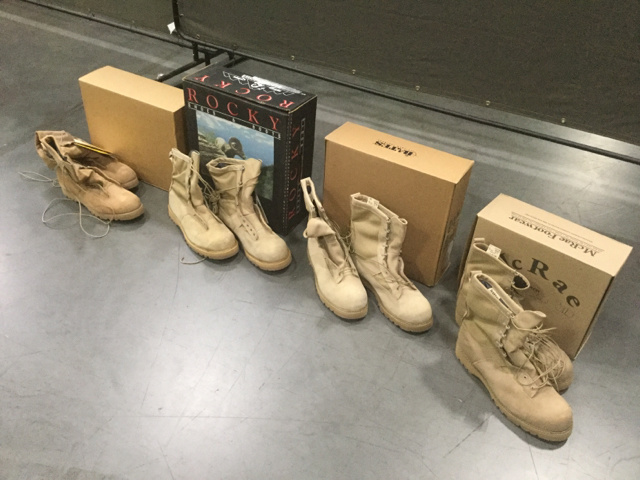 (34) Pairs of Boots (34) Pairs of Boots