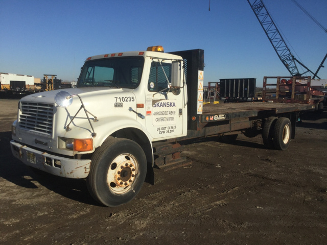 1997 International 4700 S/A Flatbed Truck 1997 International 4700 S/A Flatbed Truck