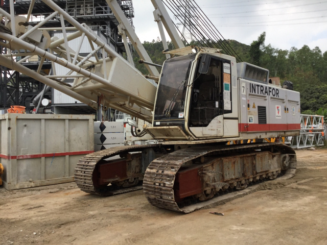 2008 Liebherr HS855HD Lattice-Boom Crawler Crane