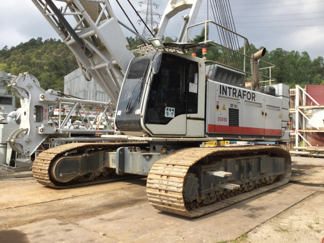 2008 Liebherr HS855HD Lattice-Boom Crawler Crane