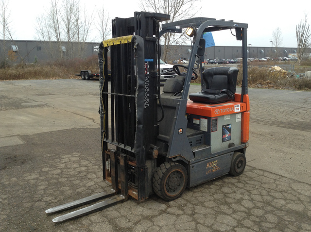 2014 Toyota 7FBCU15 Electric Forklift