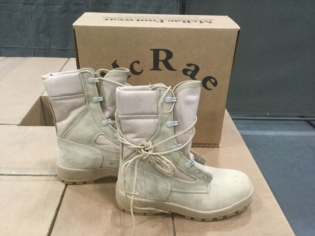 (48) Pairs of McRae Hot Weather Combat Boots