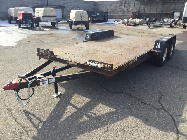 2013 (unverified) Bri-Mar T/A Equipment Trailer