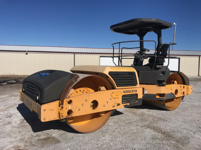 2010 Volvo DD138HFA Vibratory Double Drum Roller 2010 Volvo DD138HFA Vibratory Double Drum Roller