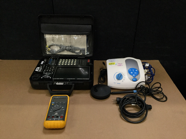 (1) Ultrasonic Scaling Unit, (1) Bus Analyzer & Assorted Medical Supplies