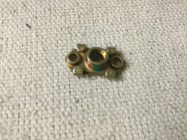 (138) Maclean-Fogg F8761M3 Self-Locking Plate Nuts (138) Maclean-Fogg F8761M3 Self-Locking Plate Nuts