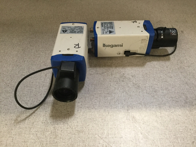 (2) Ikegami ICD-879 High Resolution TV Cameras (2) Ikegami ICD-879 High Resolution TV Cameras