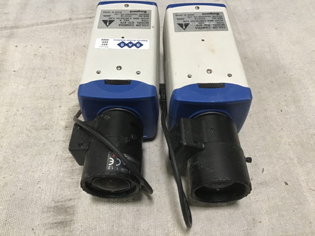 (2) Ikegami ICD-879 High Resolution TV Cameras (2) Ikegami ICD-879 High Resolution TV Cameras