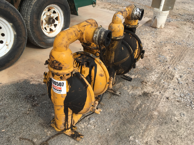 Lot of (2) Versamatic Pneumatic Submersible Water Pumps