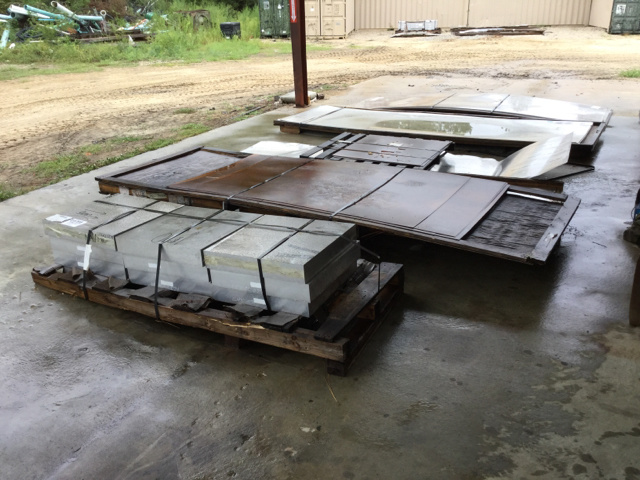 (18) Pieces of Non-Ferrous Sheet Metal & (26) Pieces of Sheet Metal