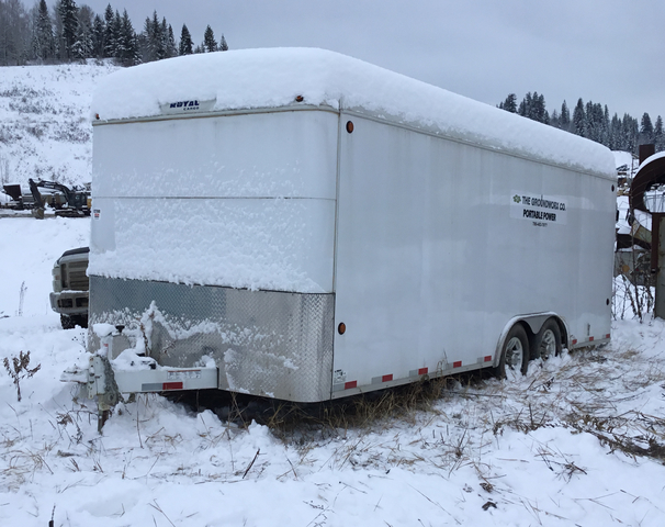 Dale RP/140/DCE Generator W/ 2016 Royal Enclosed Trailer