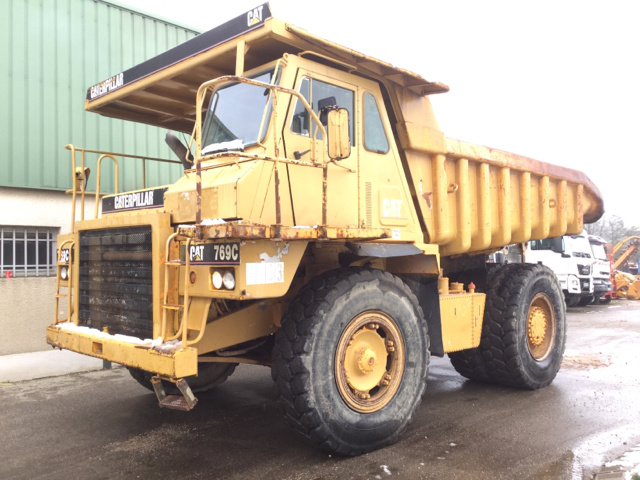 1988 (unverified) Cat 769C Off-Road End Dump Truck 1988 (unverified) Cat 769C Off-Road End Dump Truck