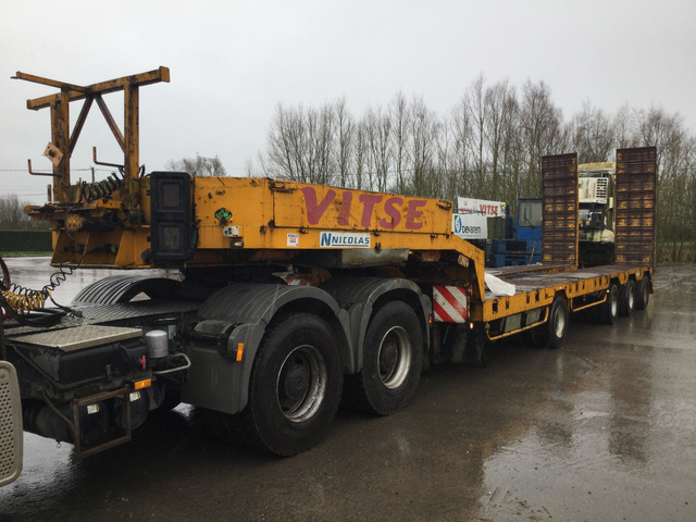 2006 Nicolas B4367D Quad/Axle Equipment Trailer 2006 Nicolas B4367D Quad/Axle Equipment Trailer