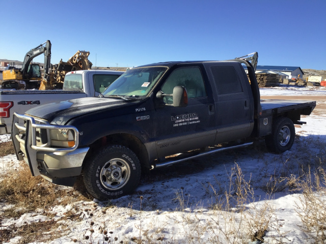 2003 (unverified) Ford F-250 Super Duty 4x4 Flatbed Truck 2003 (unverified) Ford F-250 Super Duty 4x4 Flatbed Truck