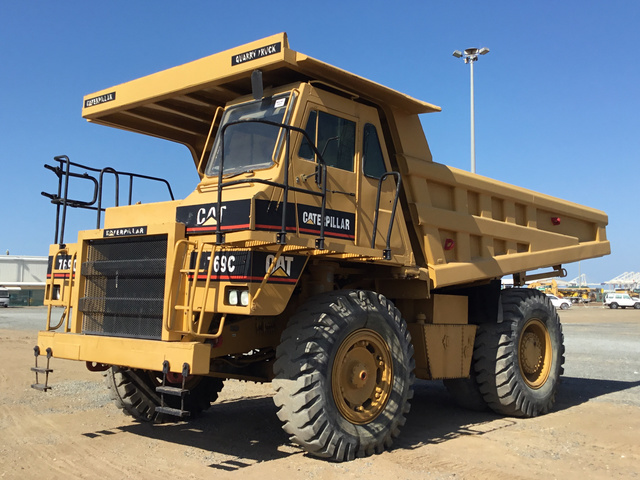 1996 Cat 769C Off-Road End Dump Truck 1996 Cat 769C Off-Road End Dump Truck
