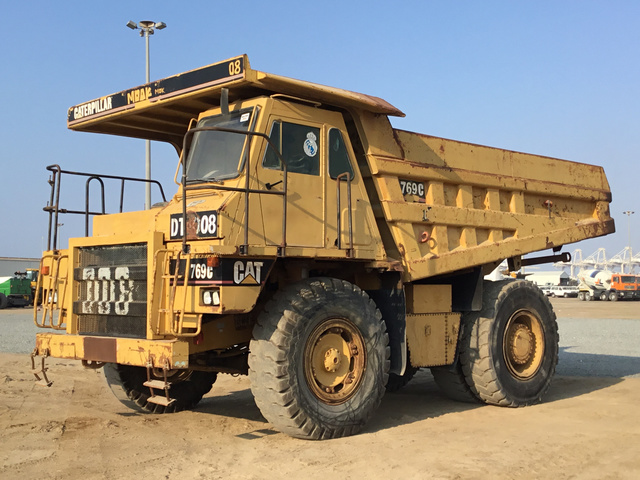 1996 Cat 769C Off-Road End Dump Truck 1996 Cat 769C Off-Road End Dump Truck