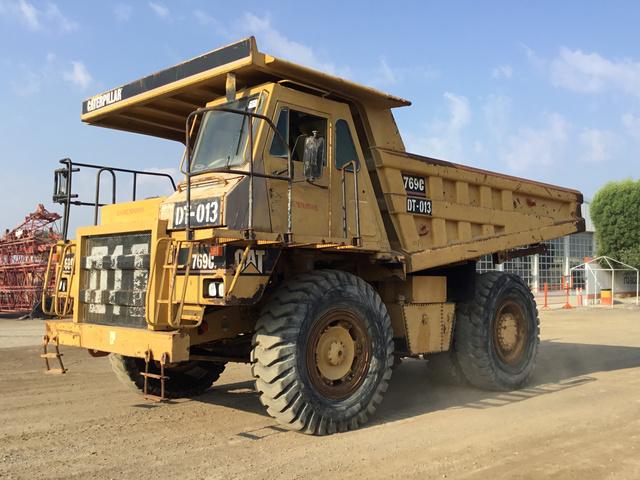 1996 Cat 769C Off-Road End Dump Truck 1996 Cat 769C Off-Road End Dump Truck