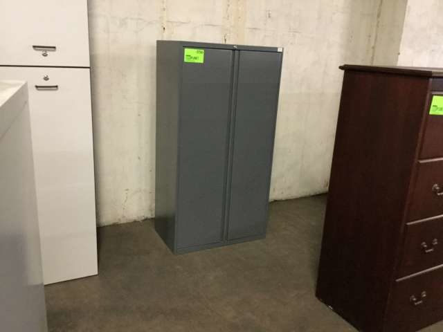 Metal Two Door Cabinet 30 x 18 x 57 inches (1 Item) - W-101 Metal Two Door Cabinet 30 x 18 x 57 inches (1 Item) - W-101