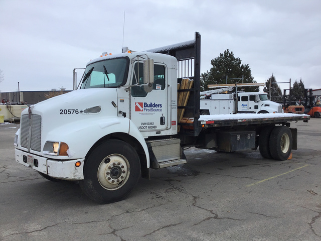 2007 Kenworth T300 Flatbed Dump Truck