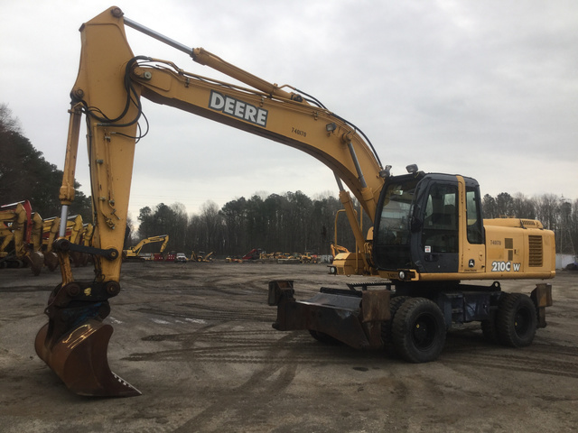 2007 John Deere 210C-W Wheel Excavator