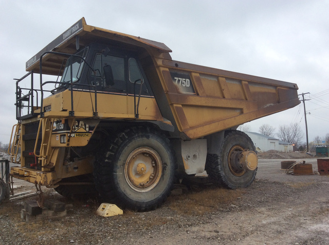 Cat 775D Off-Road End Dump Truck