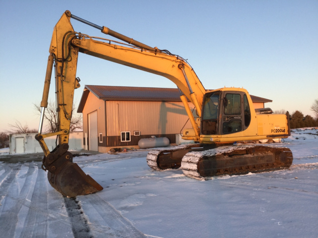Komatsu PC200LC-6L Track Excavator Komatsu PC200LC-6L Track Excavator