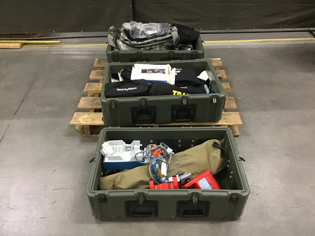 UA-257B Air Ambulance Medical Equipment Set