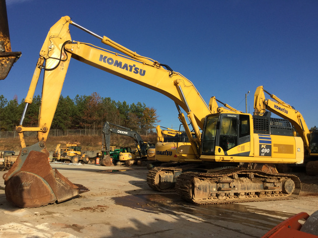 2015 Komatsu PC490LC-11 Track Excavator 2015 Komatsu PC490LC-11 Track Excavator
