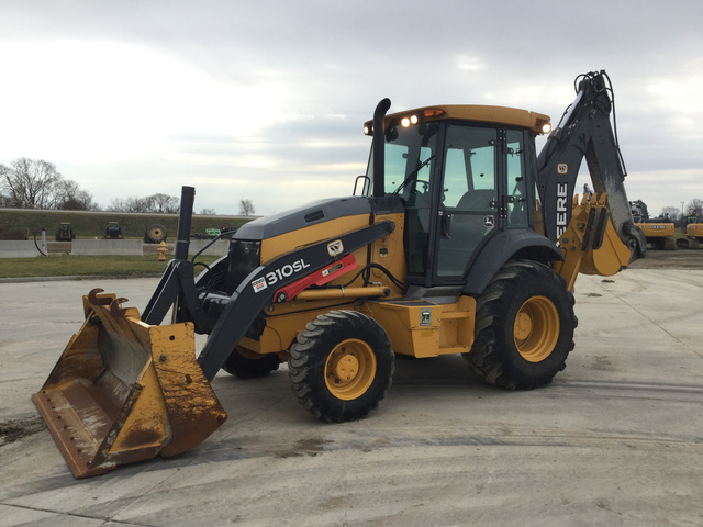 2017 John Deere 310SL 4x4 Backhoe Loader