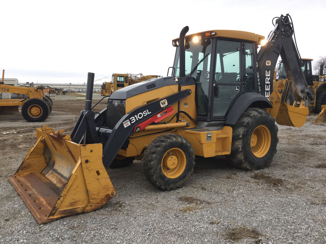 2017 John Deere 310SL 4x4 Backhoe Loader