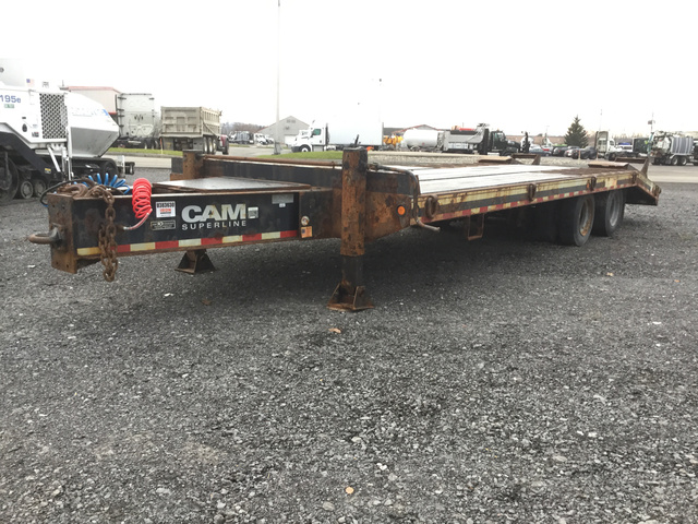 2011 Cam Superline 20CAM825TA T/A Equipment Trailer