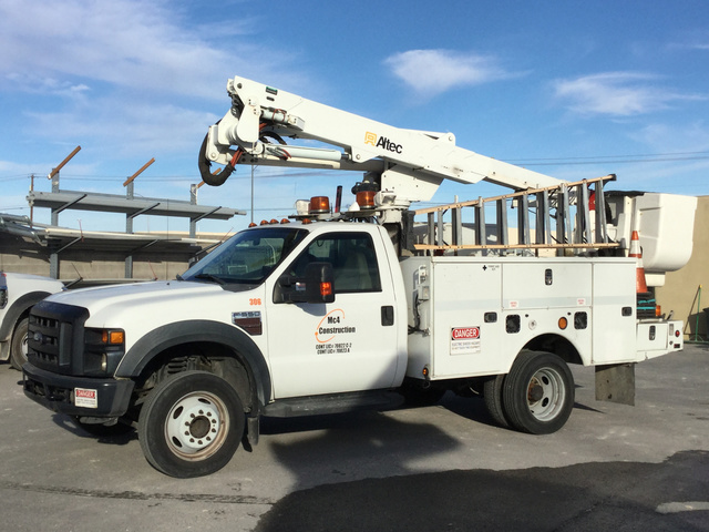 Used Bucket Trucks For Sale >> Altec At37 G Bucket On 2008 Ford Used Bucket Trucks For Sale >> Altec At37 G Bucket On 2008 Ford