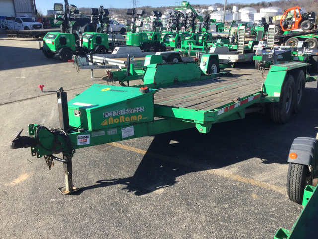 2013 J&E Manufacturing T/A Tilt Deck Equipment Trailer 2013 J&E Manufacturing T/A Tilt Deck Equipment Trailer
