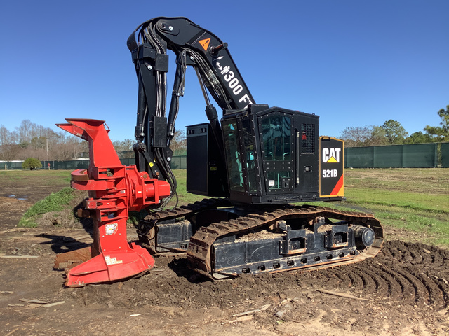 2017 Cat 521B Track Feller Buncher