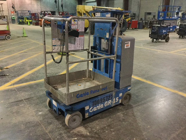 2012 Genie GR-15 Vertical Mast Lift