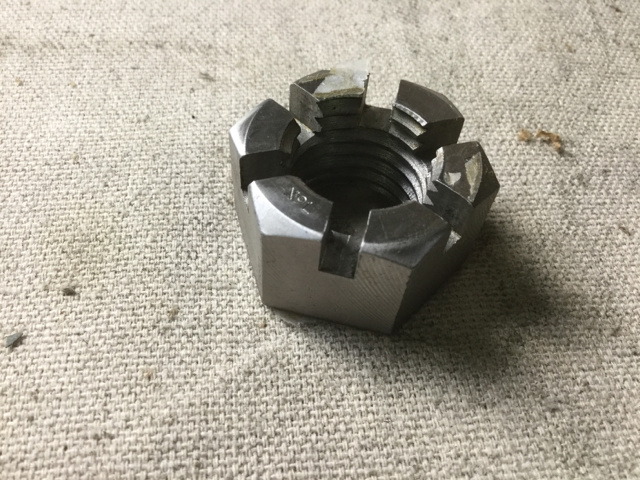 (85) Atwood & Morrill 4874-F-21 Hexagon Slotted Plain Nuts