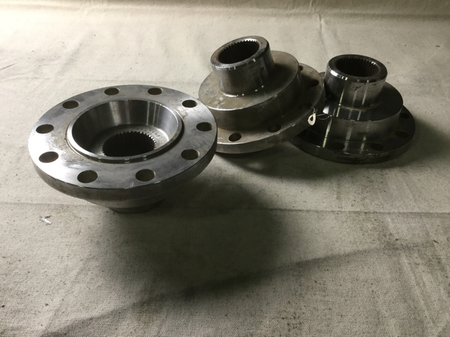 (3) General Dynamics 3001028 Vehicular Universal Joint Companion Flanges (3) General Dynamics 3001028 Vehicular Universal Joint Companion Flanges