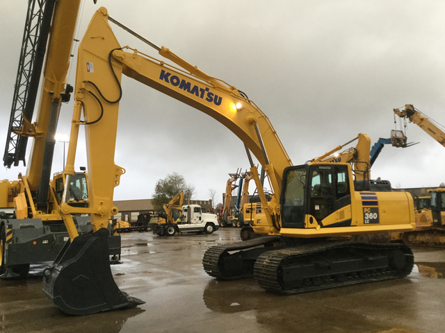 2014 Komatsu PC360LC-10 Track Excavator