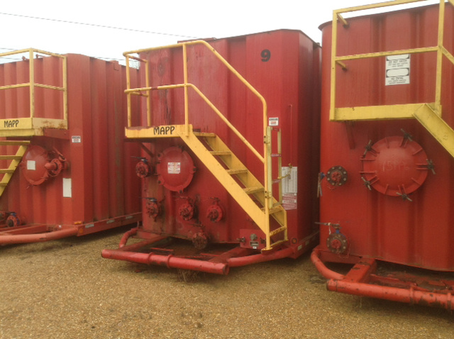 V.E. Enterprises 500 Barrel S/A Frac Tank