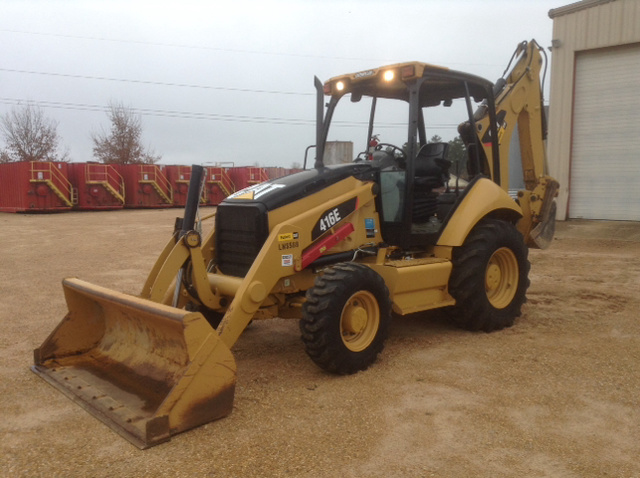 2011 Cat 416E 4x4 Backhoe Loader