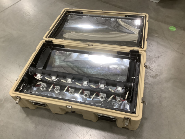 Lot of Solar Power Systems