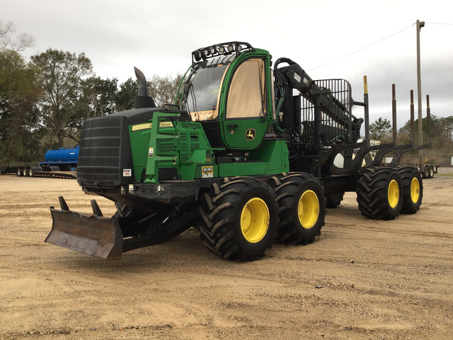 2017 John Deere 1210G Log Forwarder