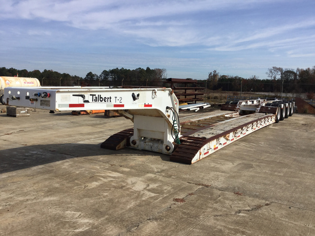 2003 Talbert T4DW-55SA-HRG-1-T1 Tri/A Removable Gooseneck Trailer 2003 Talbert T4DW-55SA-HRG-1-T1 Tri/A Removable Gooseneck Trailer