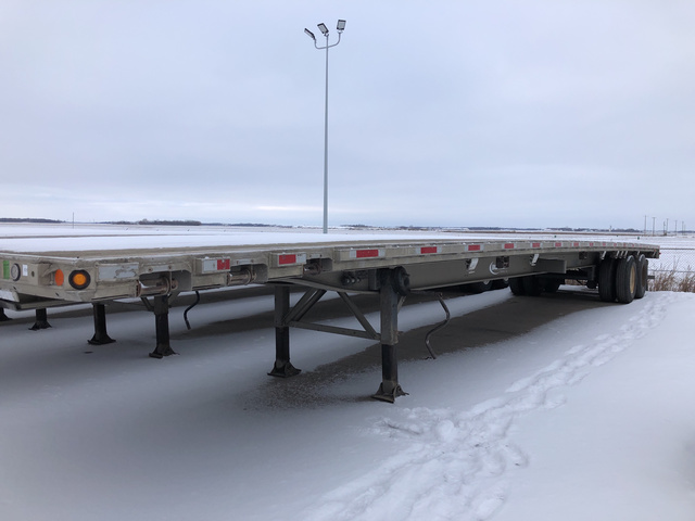 2013 Alutrec T/A Flatbed Trailer